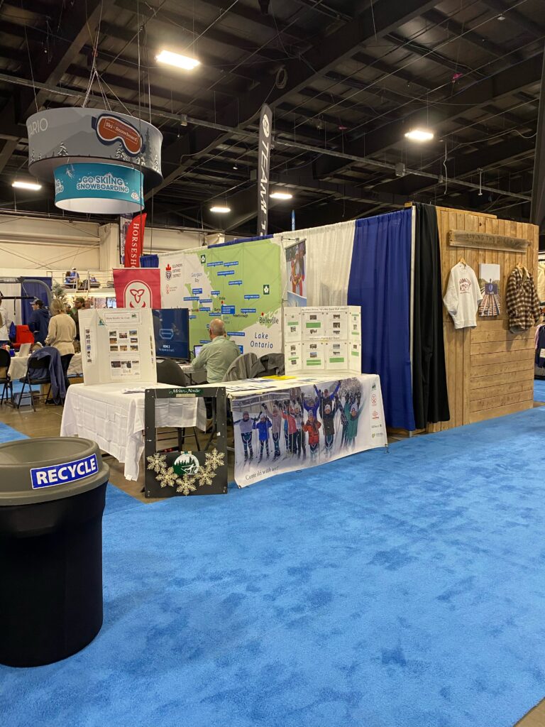 Booth at Toronto Ski Show